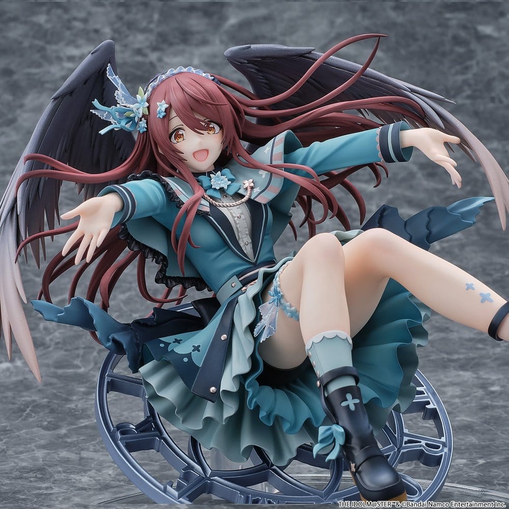 The Idolmaster Shiny Colors 1/6 Scale PVC Figure, Tenka Osaki Galdienne Amethyst Version, 18 cm