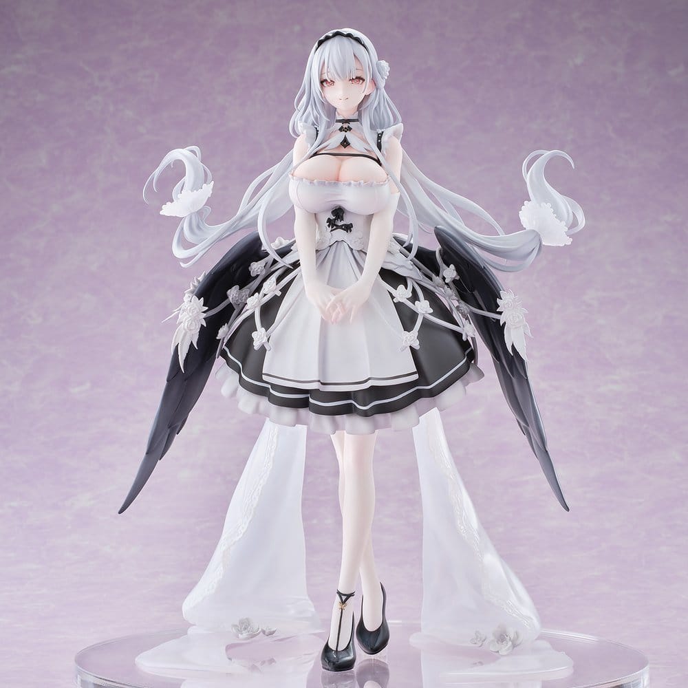 Azur Lane PVC Figure 1/6 Shira Light Equipment Version, 26 cm