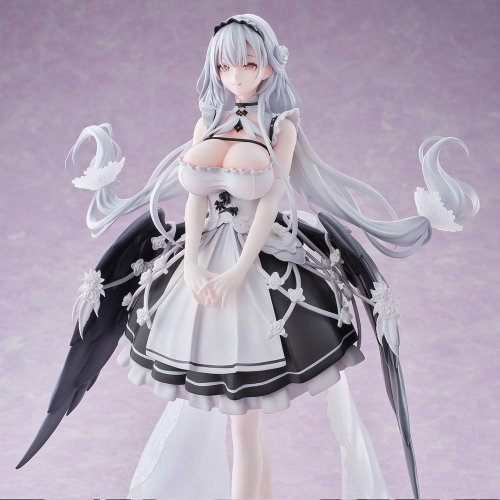 Azur Lane PVC Figure 1/6 Shira Light Equipment Version, 26 cm