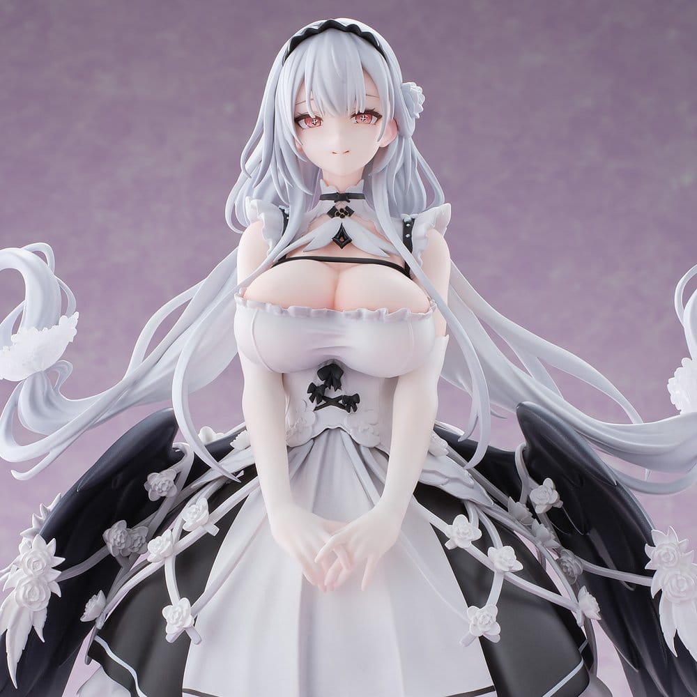 Azur Lane PVC Figure 1/6 Shira Light Equipment Version, 26 cm
