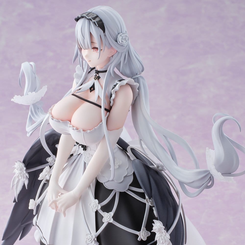 Azur Lane PVC Figure 1/6 Shira Light Equipment Version, 26 cm