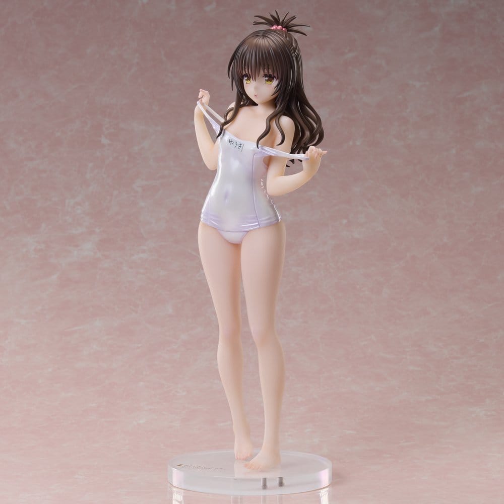 To LOVE-Ru Darkness Baddräktsserie PVC-figur 1/4 Mikan Yuuki Muse Color-version 33 cm