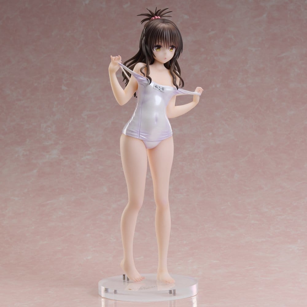 To LOVE-Ru Darkness Baddräktsserie PVC-figur 1/4 Mikan Yuuki Muse Color-version 33 cm