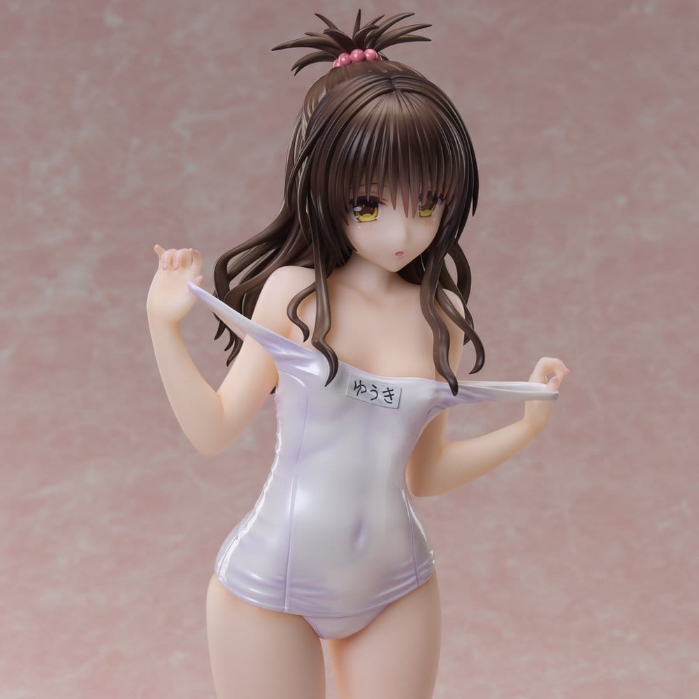 To LOVE-Ru Darkness Baddräktsserie PVC-figur 1/4 Mikan Yuuki Muse Color-version 33 cm