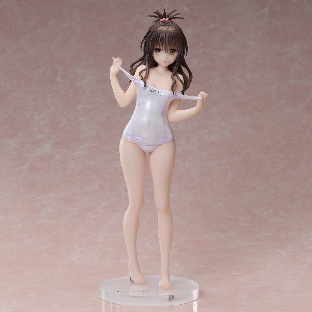 To LOVE-Ru Darkness Baddräktsserie PVC-figur 1/4 Mikan Yuuki Muse Color-version 33 cm