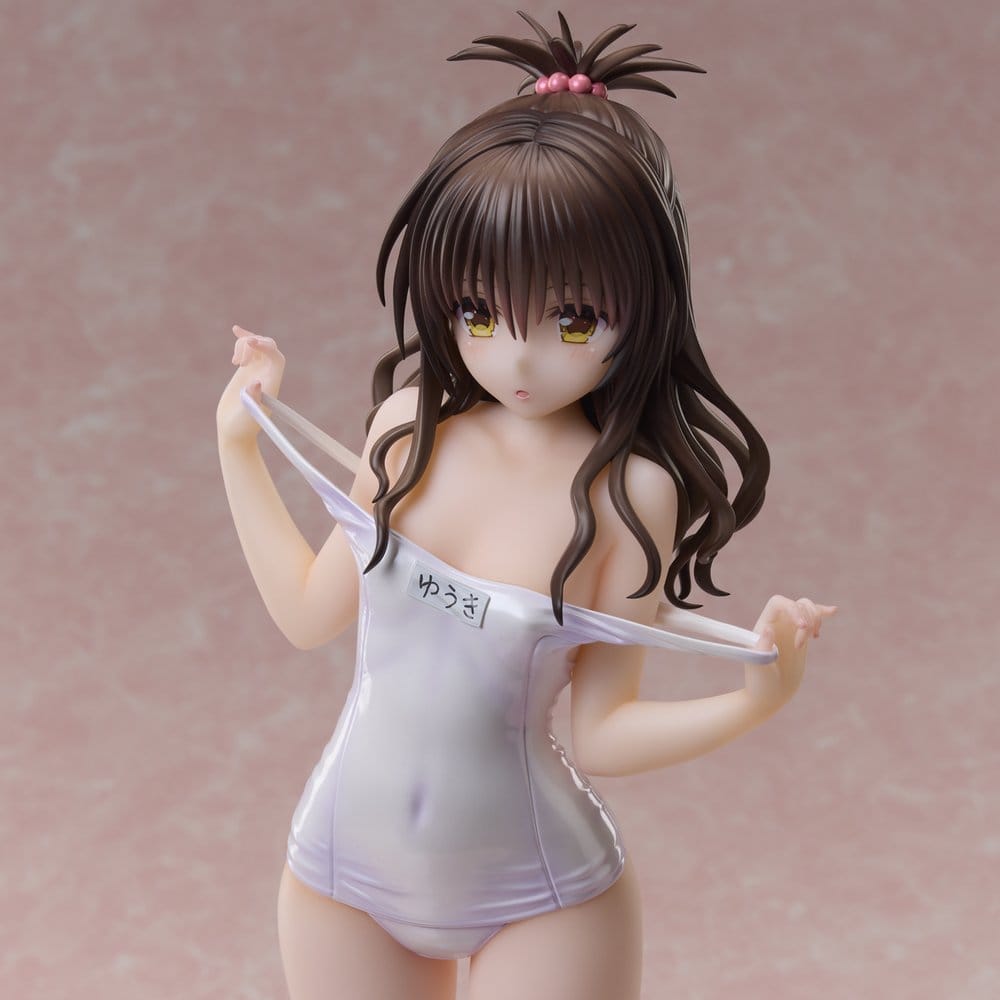To LOVE-Ru Darkness Baddräktsserie PVC-figur 1/4 Mikan Yuuki Muse Color-version 33 cm