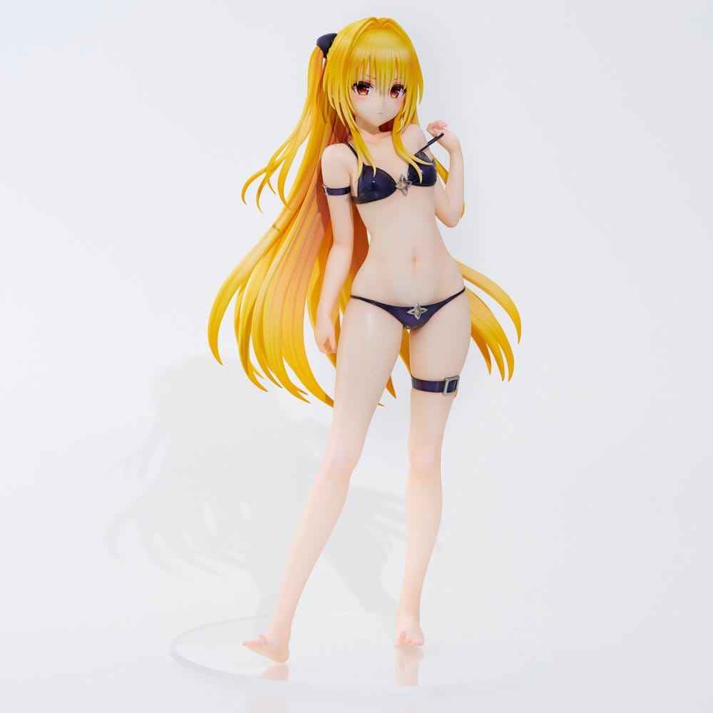 To Love Ru Darkness Badklädesserie PVC-Figur 1/4 Skala Golden Darkness 39 cm