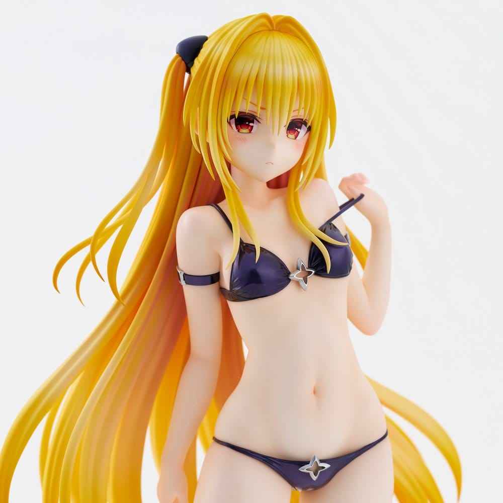 To Love Ru Darkness Badklädesserie PVC-Figur 1/4 Skala Golden Darkness 39 cm