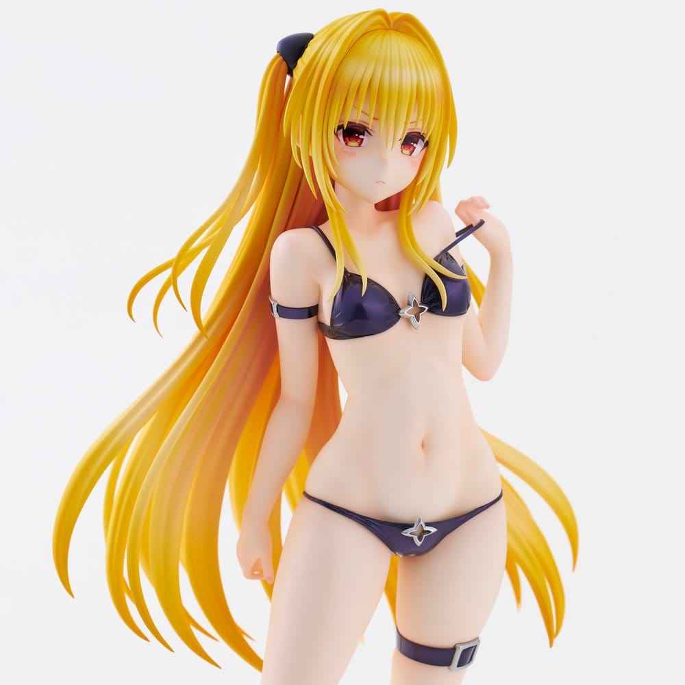 To Love Ru Darkness Badklädesserie PVC-Figur 1/4 Skala Golden Darkness 39 cm