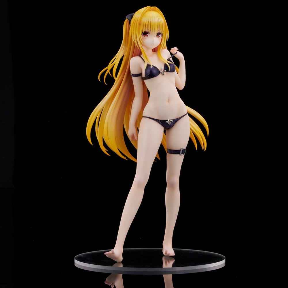 To Love Ru Darkness Badklädesserie PVC-Figur 1/4 Skala Golden Darkness 39 cm