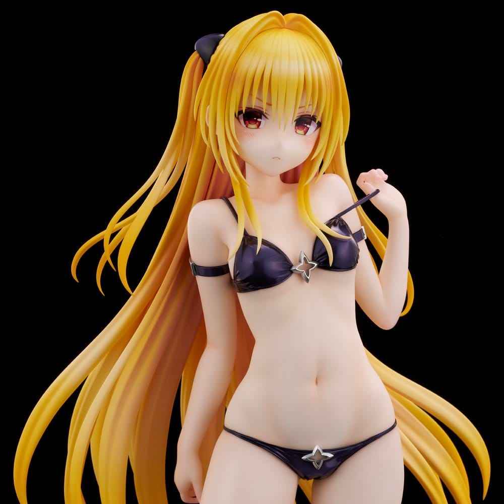 To Love Ru Darkness Badklädesserie PVC-Figur 1/4 Skala Golden Darkness 39 cm