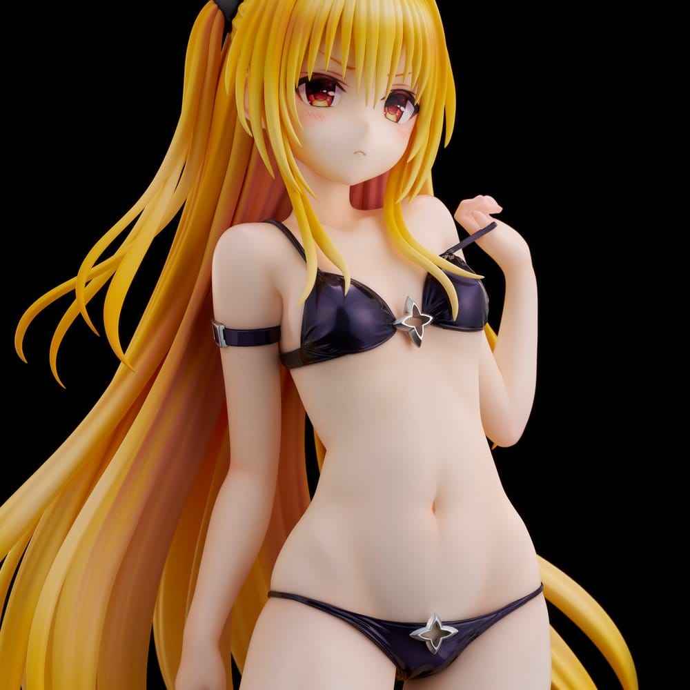To Love Ru Darkness Badklädesserie PVC-Figur 1/4 Skala Golden Darkness 39 cm