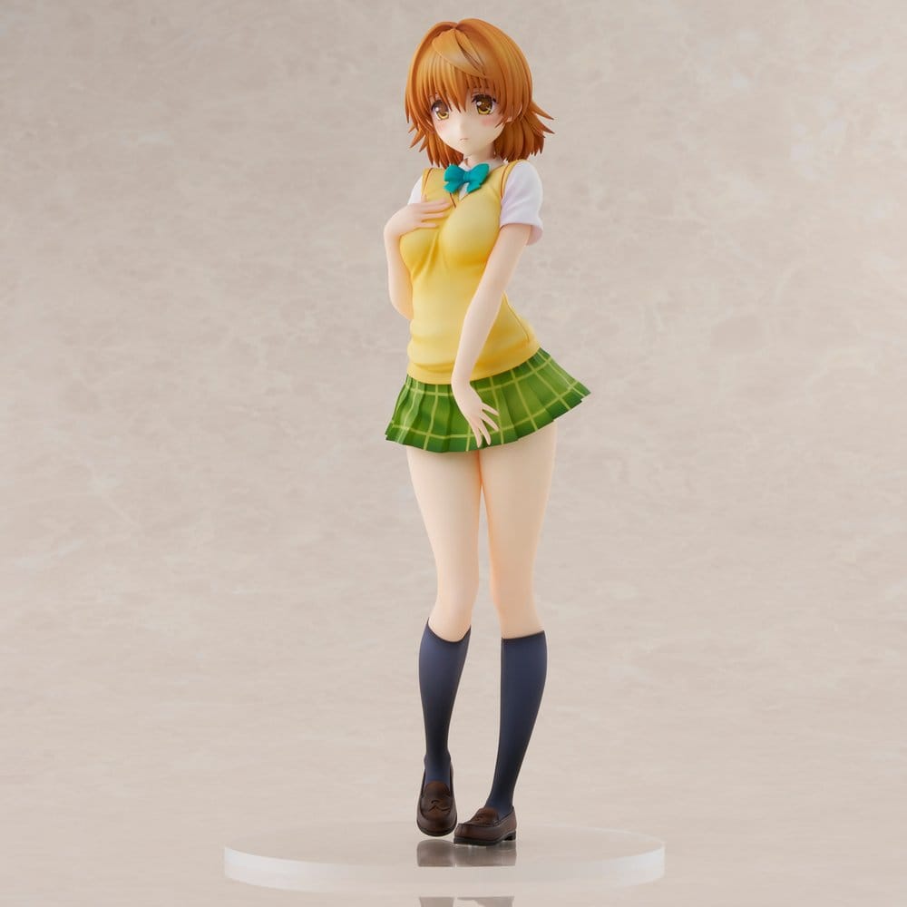 To Love-Ru Darkness skoluniformserie PVC-figur Riko Yuzaki 28 cm