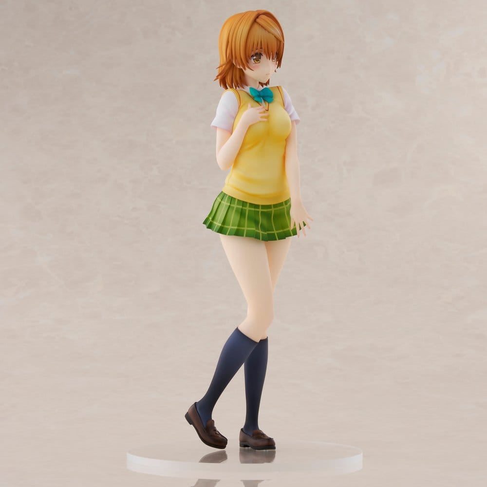 To Love-Ru Darkness skoluniformserie PVC-figur Riko Yuzaki 28 cm