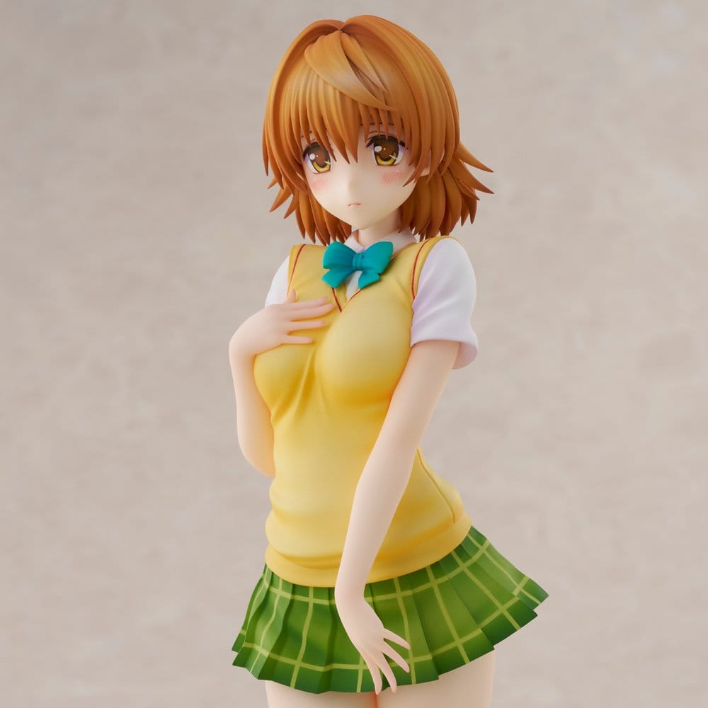 To Love-Ru Darkness skoluniformserie PVC-figur Riko Yuzaki 28 cm
