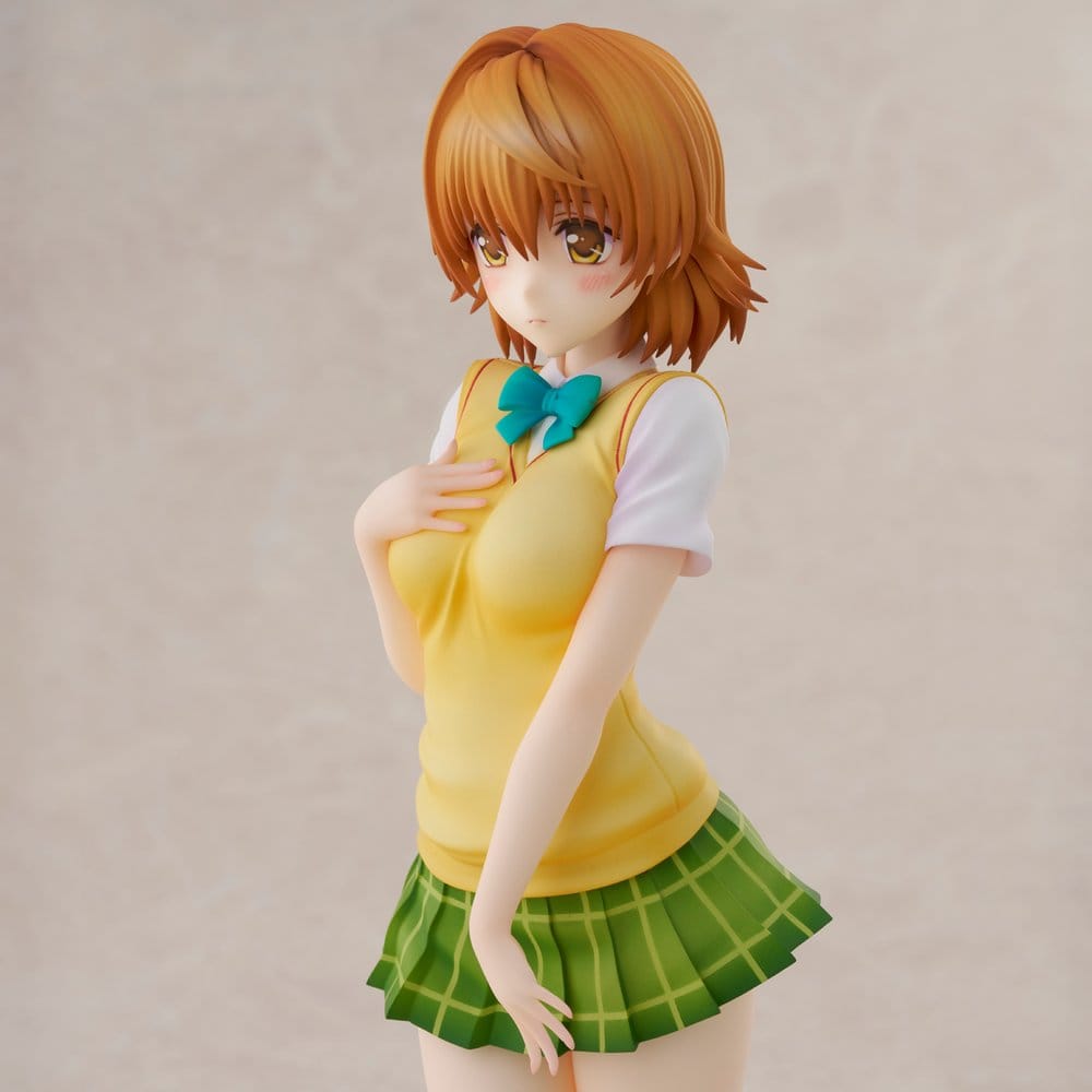 To Love-Ru Darkness skoluniformserie PVC-figur Riko Yuzaki 28 cm