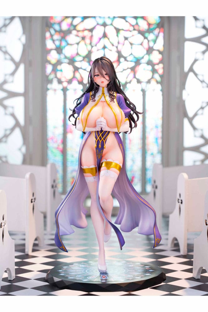 Original Character PVC Figur 1/6 The Nun Prayer Petrone Illustration by Ogre 29 cm Uni-Like