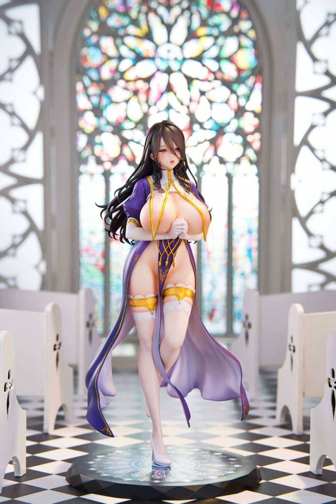 Original Character PVC Figur 1/6 The Nun Prayer Petrone Illustration by Ogre 29 cm Uni-Like