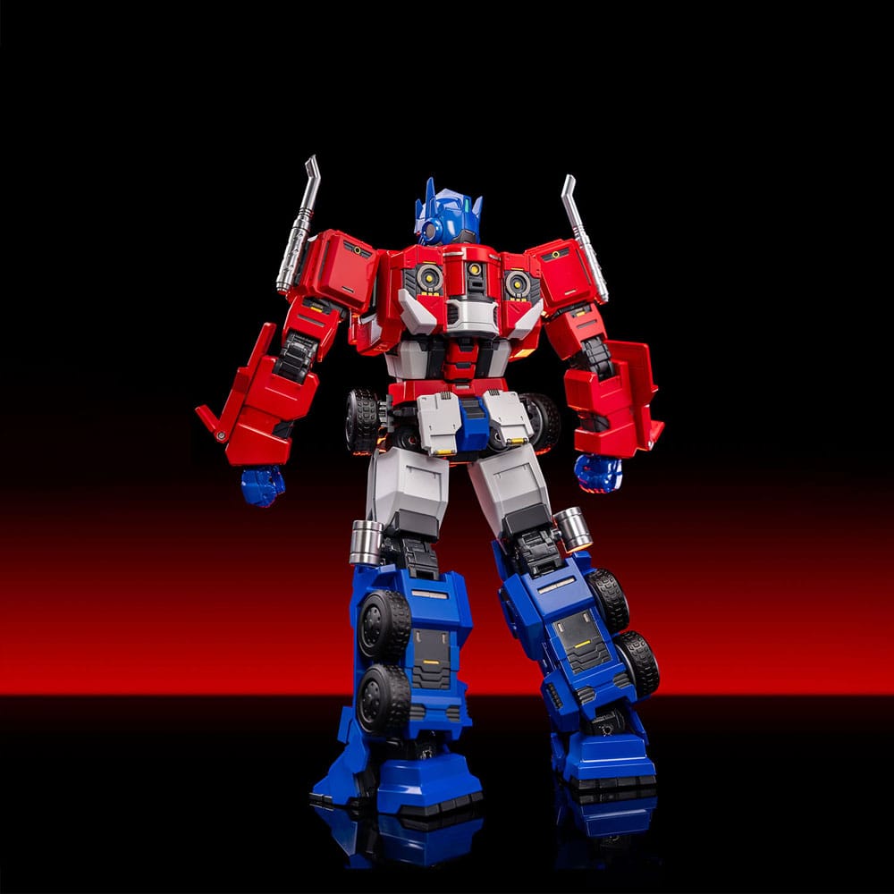 Transformers Combot Diecast Action Figur Optimus Prime 19 cm Unix Square