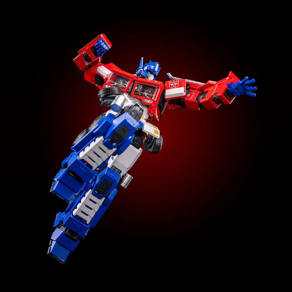 Transformers Combot Diecast Action Figur Optimus Prime 19 cm Unix Square