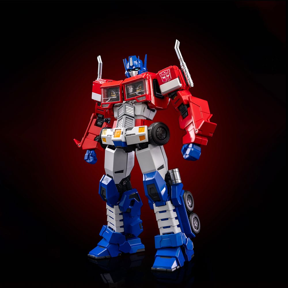 Transformers Combot Diecast Action Figur Optimus Prime 19 cm Unix Square