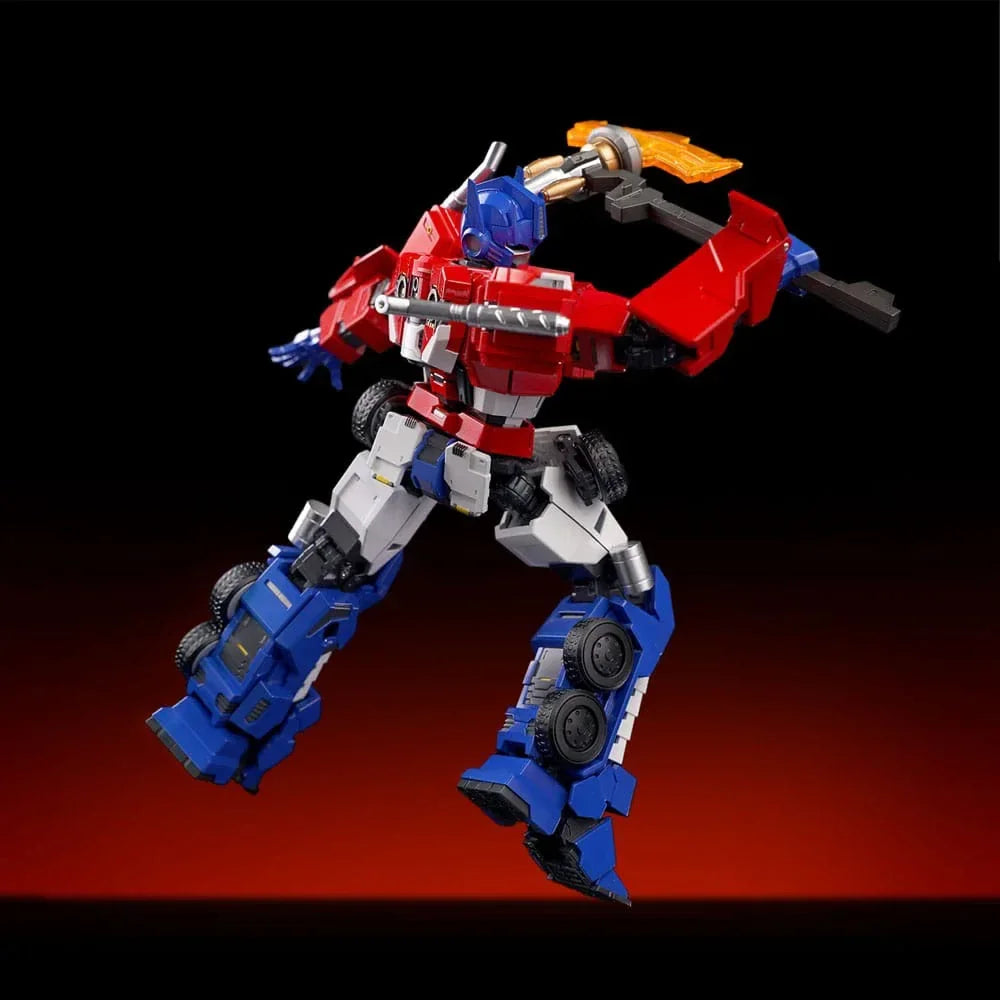 Transformers Combot Diecast Action Figur Optimus Prime 19 cm Unix Square