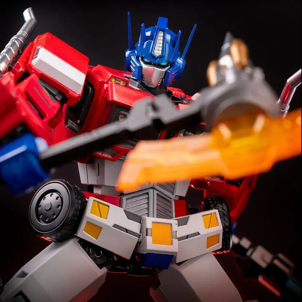 Transformers Combot Diecast Action Figur Optimus Prime 19 cm Unix Square