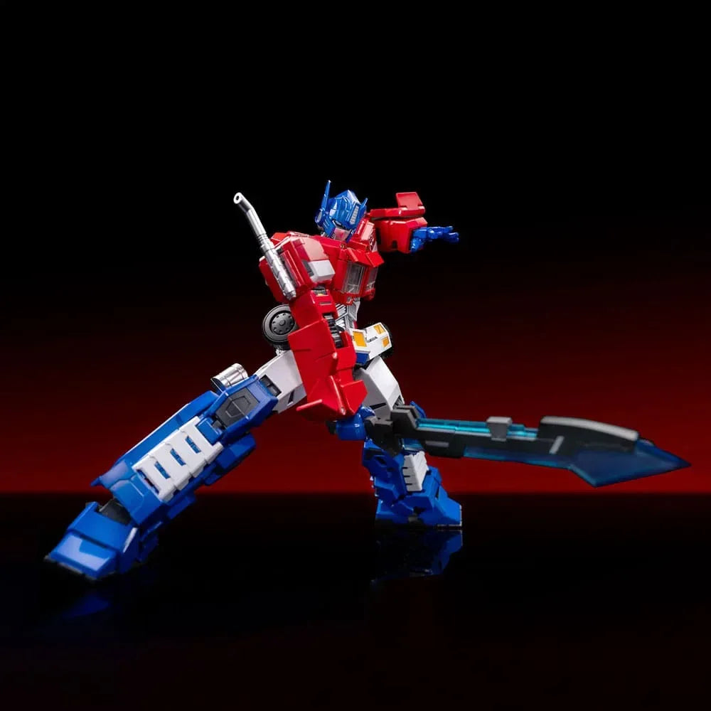 Transformers Combot Diecast Action Figur Optimus Prime 19 cm Unix Square