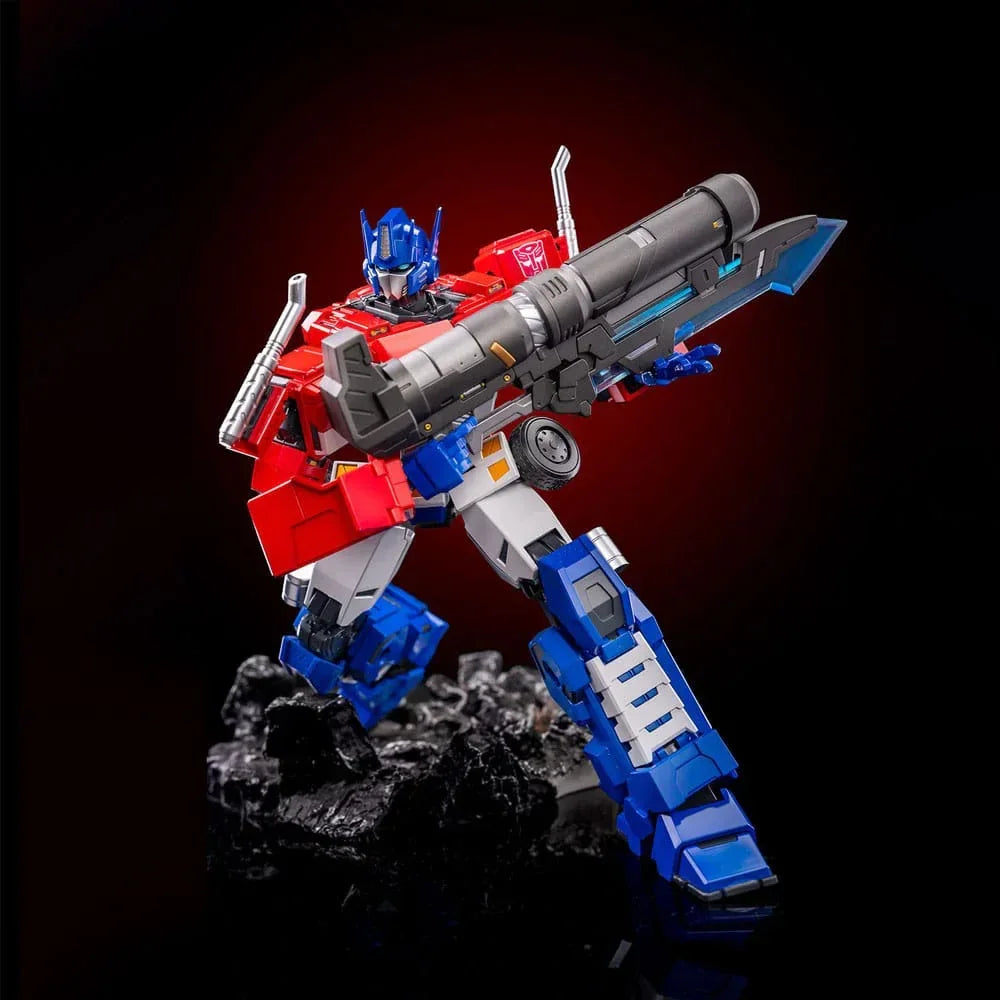 Transformers Combot Diecast Action Figur Optimus Prime 19 cm Unix Square