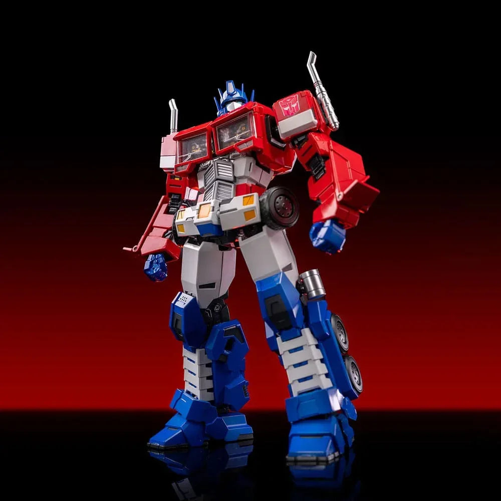 Transformers Combot Diecast Action Figur Optimus Prime 19 cm Unix Square