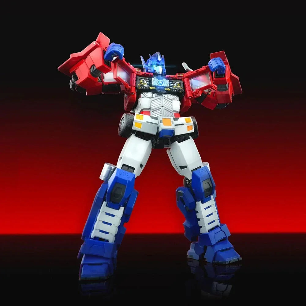 Transformers Combot Diecast Action Figur Optimus Prime 19 cm Unix Square