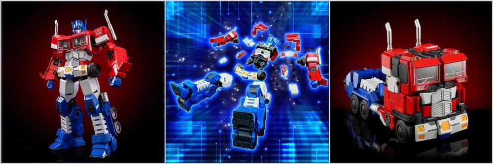 Transformers Combot Diecast Action Figur Optimus Prime 19 cm Unix Square