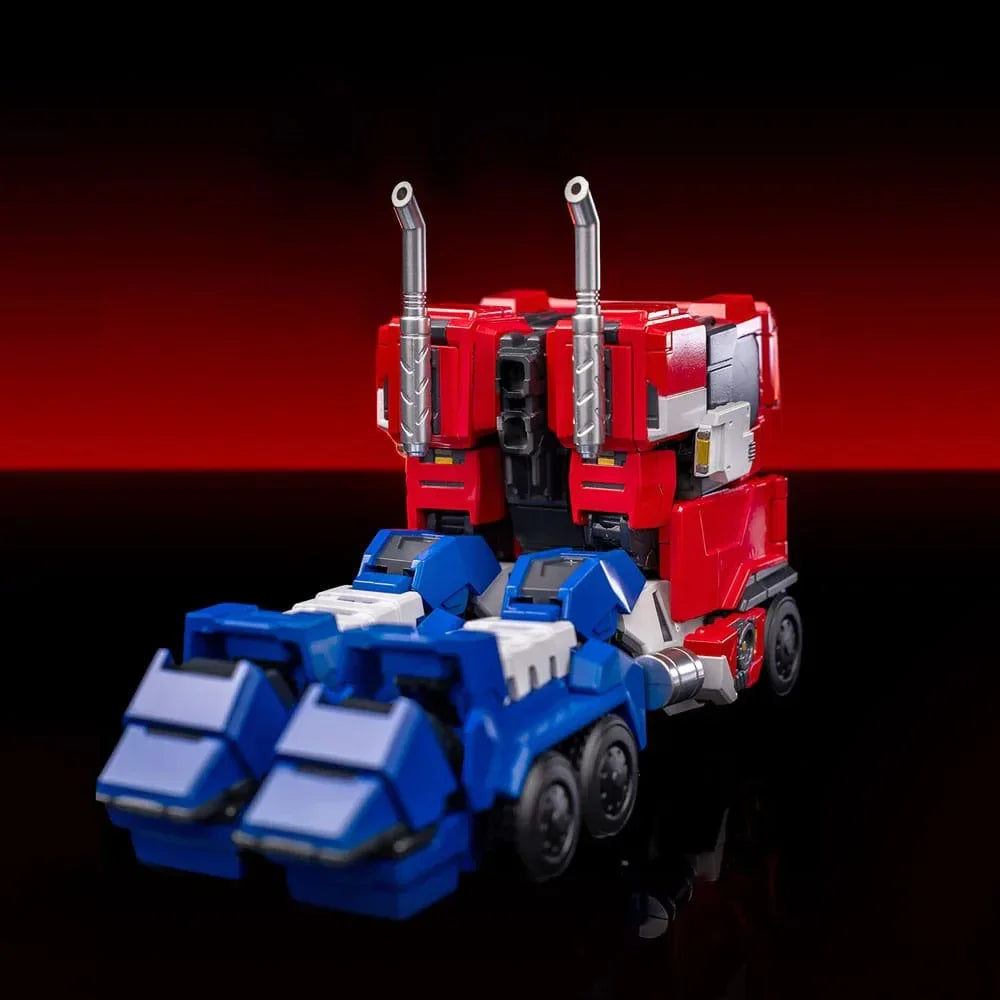 Transformers Combot Diecast Action Figur Optimus Prime 19 cm Unix Square