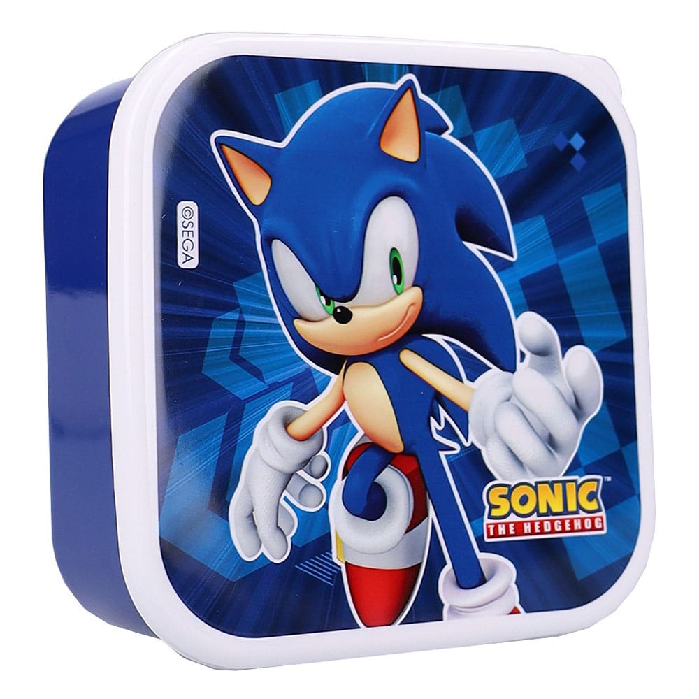 Sonic the Hedgehog Snack Box Set Sonic Fresh Bites Vadobag