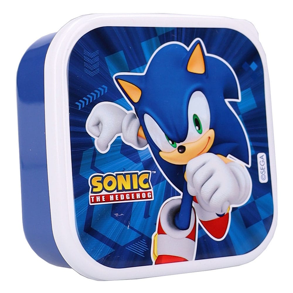Sonic the Hedgehog Snack Box Set Sonic Fresh Bites Vadobag