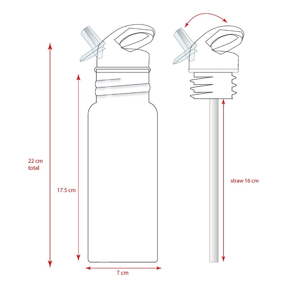Spider-Man Vattenflaska Spidey Ta En Klunk 500 ml Vadobag