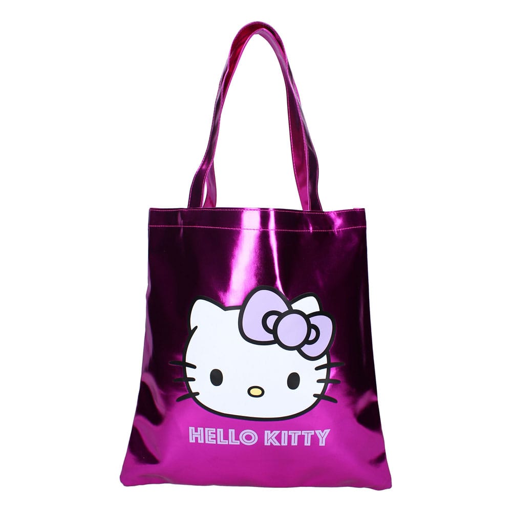 Hello Kitty Metallic Tote Bag - Stilren och Trendig Vadobag