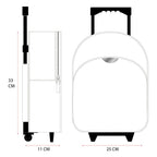 Hello Kitty Ryggsäck med Hjul - Follow The Rainbow 33 cm Vadobag