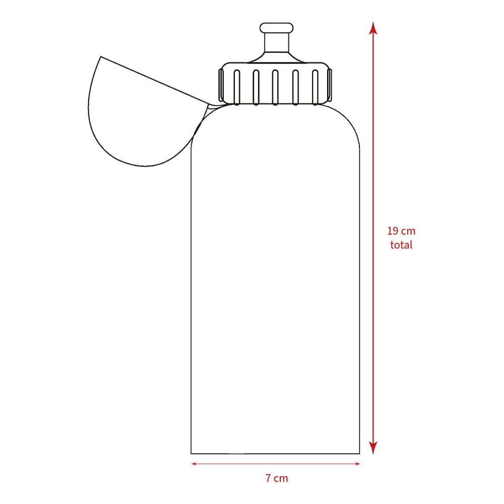 Hello Kitty Vattenflaska 500 ml - Officiellt Licensierad Vadobag