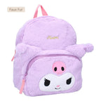 Sanrio Ryggsäck Kuromil Fluffy Festival Purple 26 cm