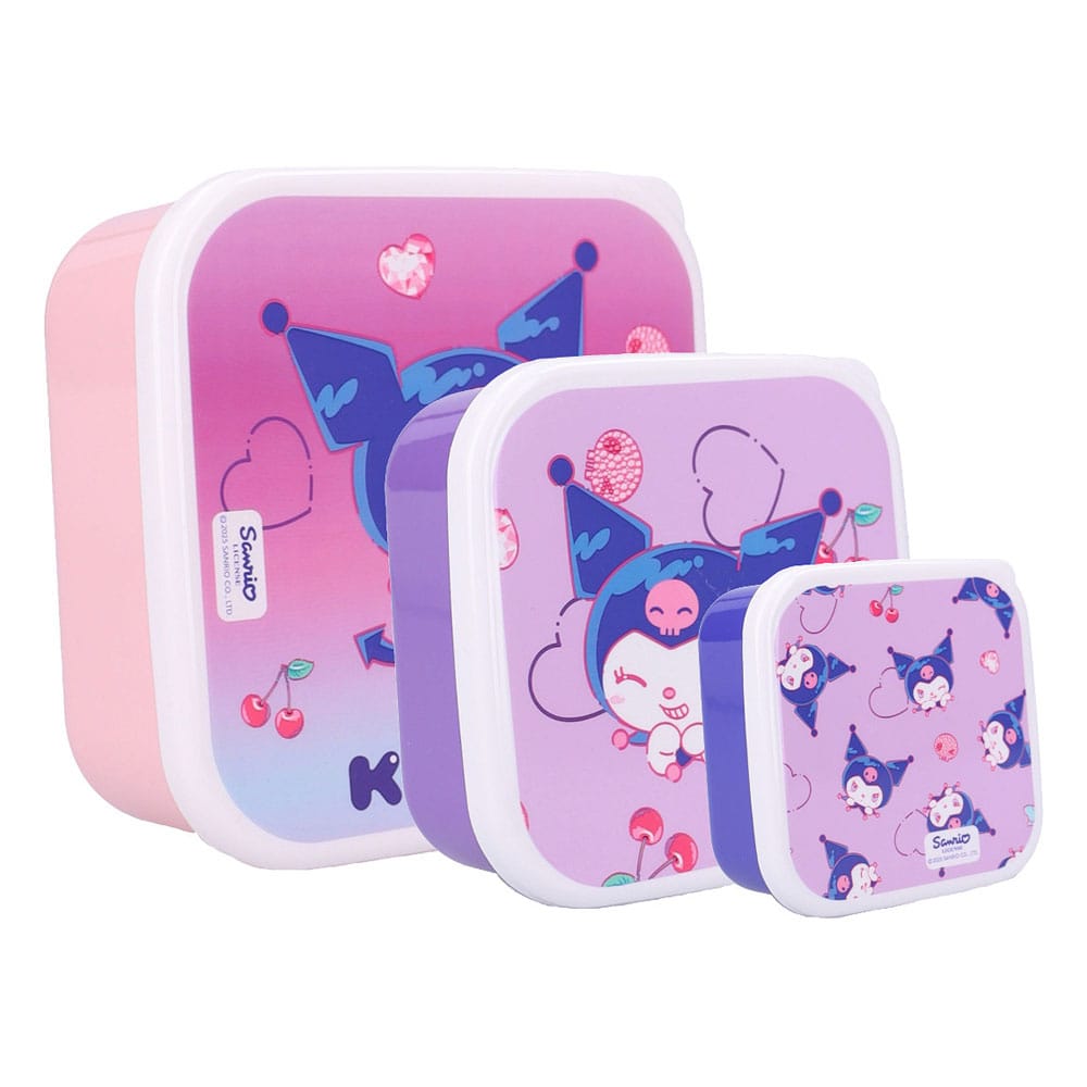 Sanrio Snack Box Set Kuromi Fresh Bites Vadobag