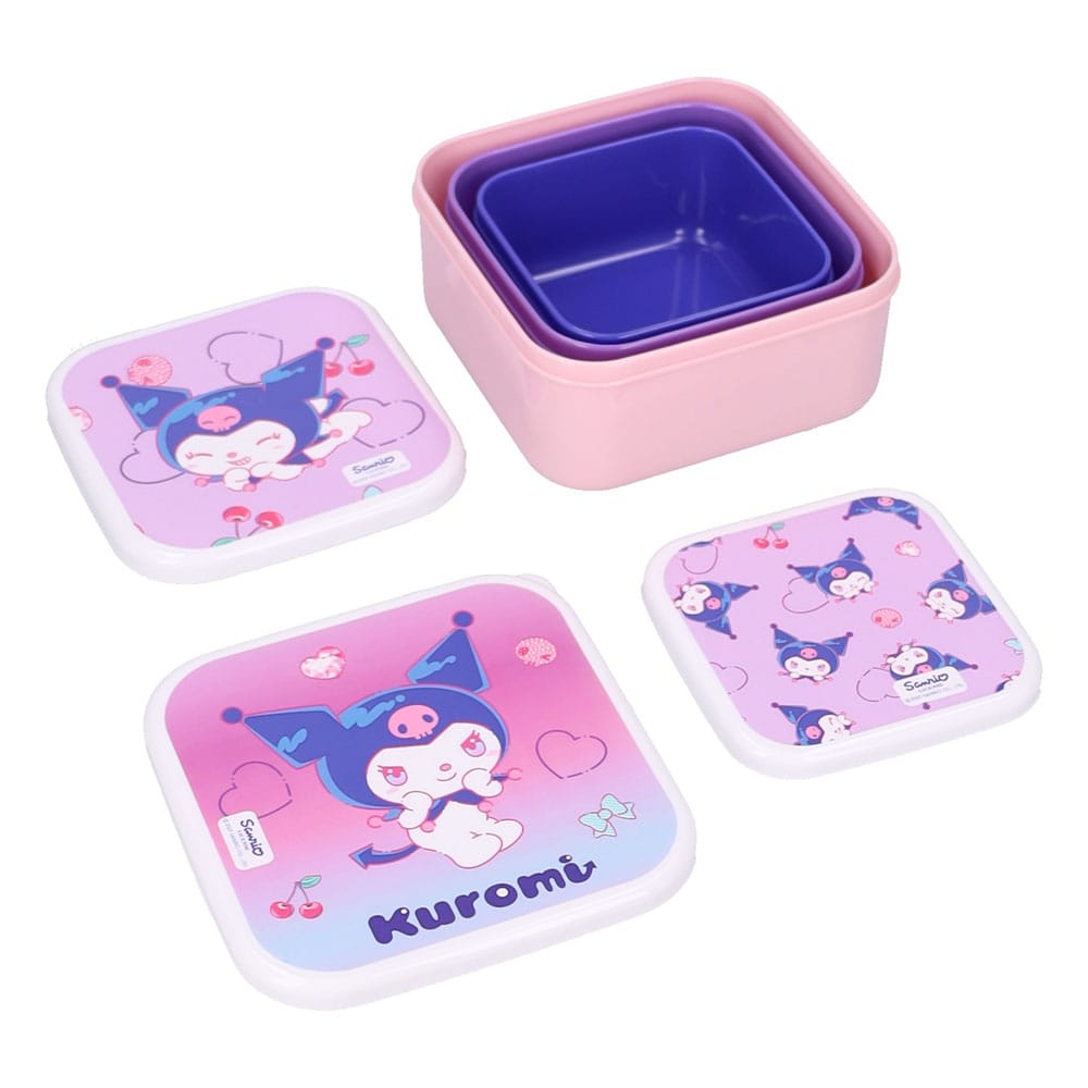 Sanrio Snack Box Set Kuromi Fresh Bites Vadobag