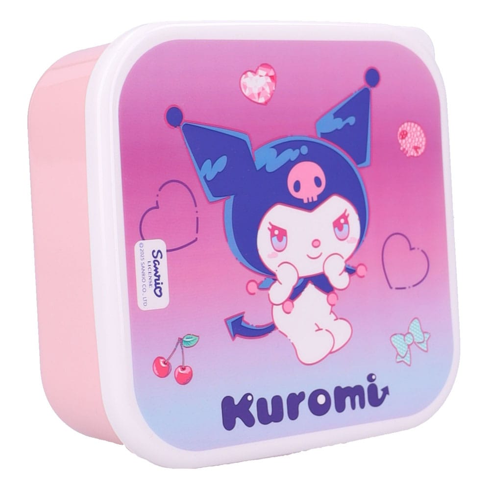 Sanrio Snack Box Set Kuromi Fresh Bites Vadobag
