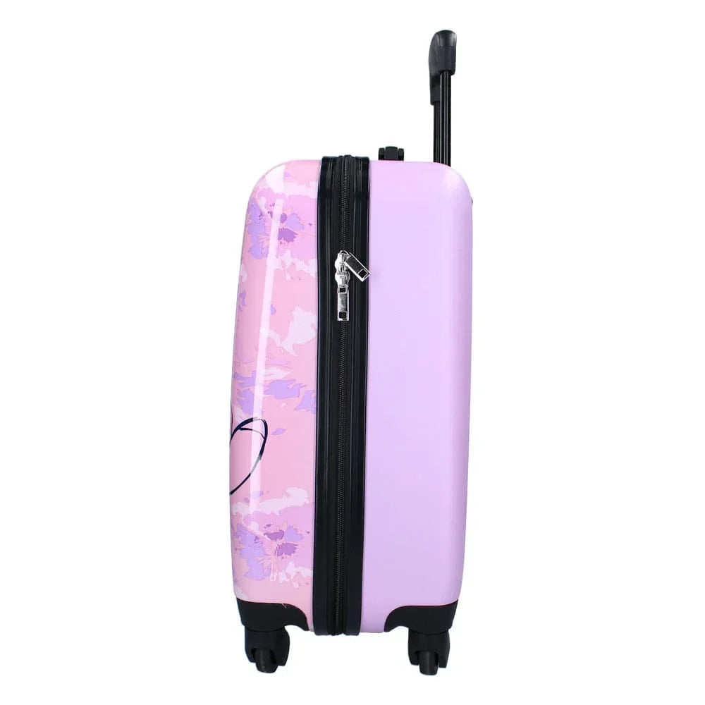 Lilo & Stitch Ryggsäck med Hjul Suitcase Ohana Forever pink 46 cm Vadobag