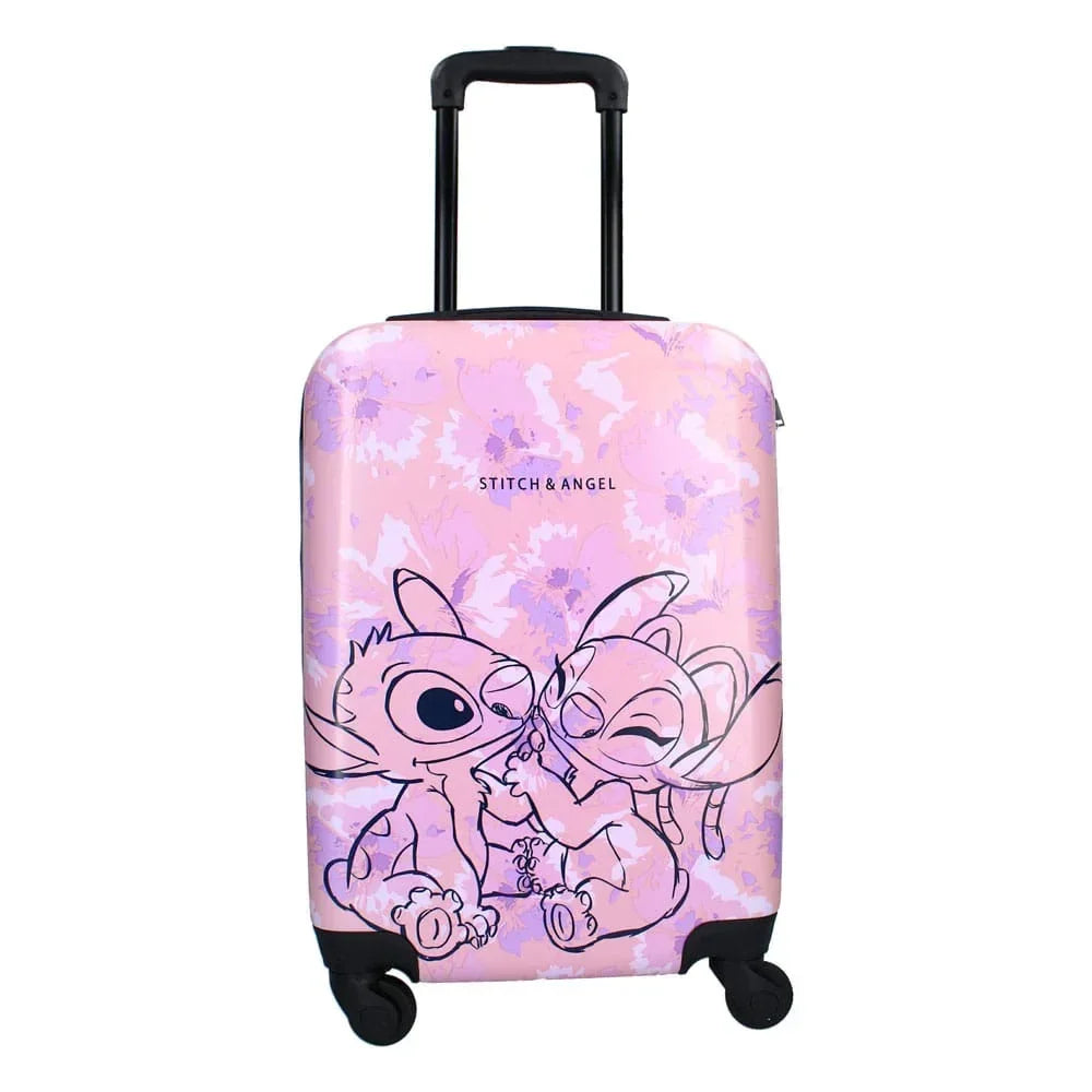 Lilo & Stitch Ryggsäck med Hjul Suitcase Ohana Forever pink 46 cm Vadobag