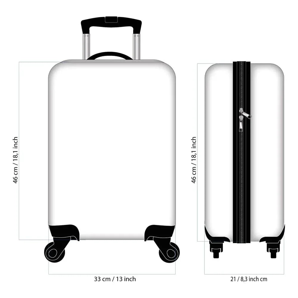 Lilo & Stitch Ryggsäck med Hjul Suitcase Ohana Forever pink 46 cm Vadobag