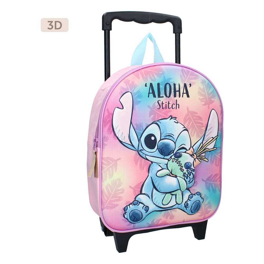 Lilo & Stitch Ryggsäck med Hjul 3D Great Escapes 32 cm Vadobag