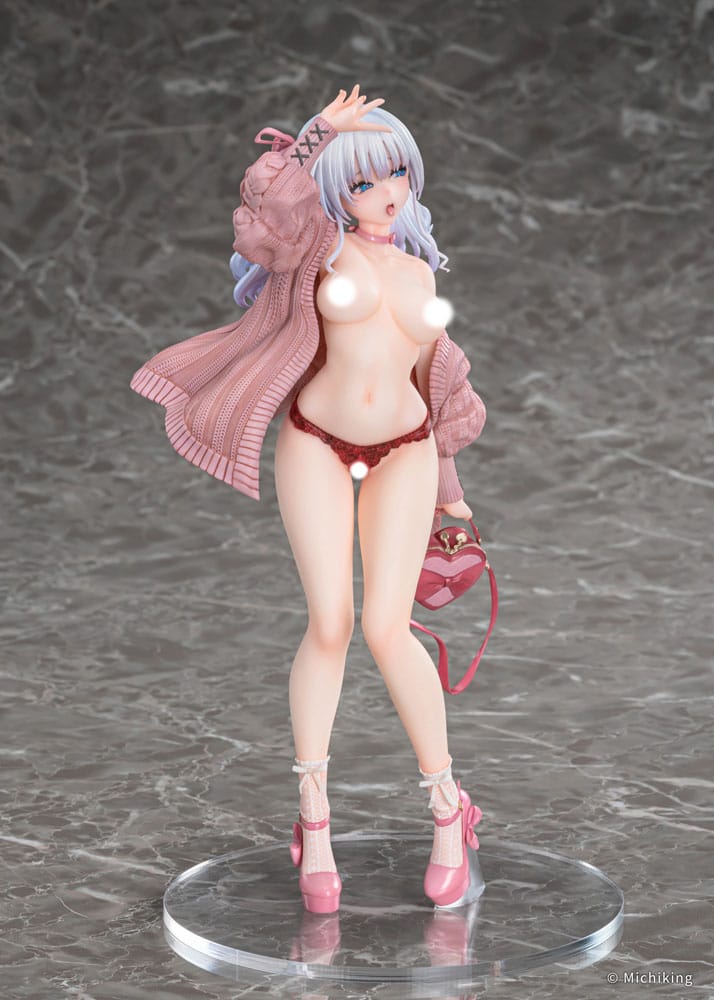 Original Character PVC Figur 1/6 Shion Passion Pink Illustration av Michiking - 27 cm Vibrastar