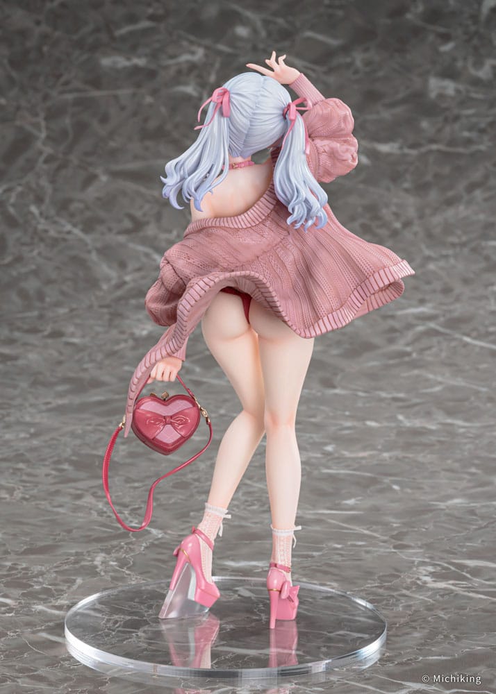 Original Character PVC Figur 1/6 Shion Passion Pink Illustration av Michiking - 27 cm Vibrastar