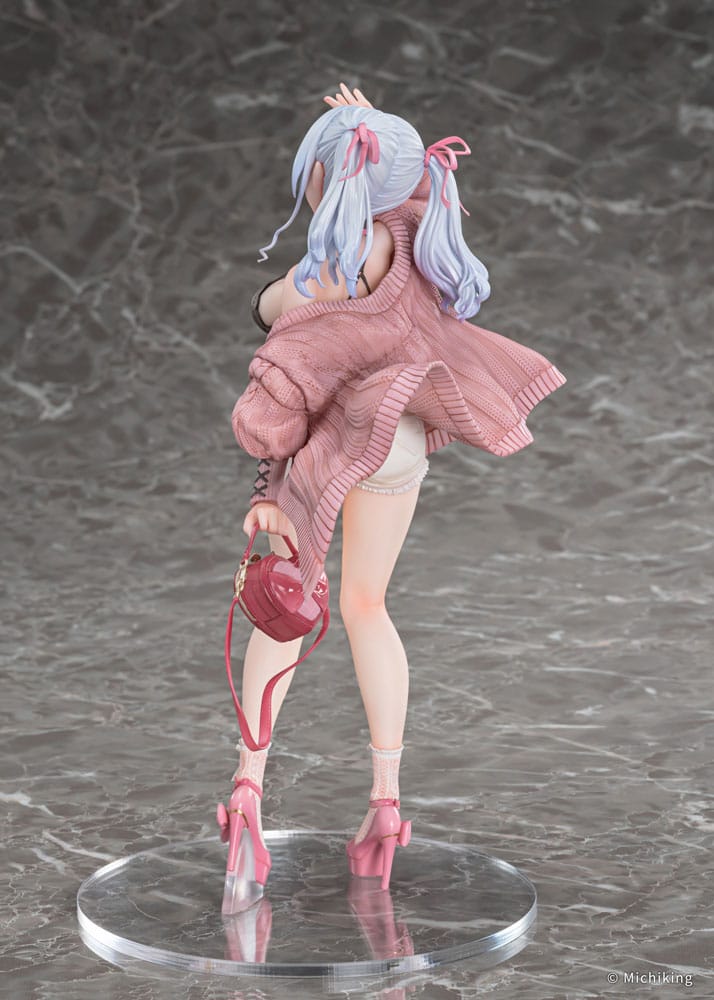 Original Character PVC Figur 1/6 Shion Passion Pink Illustration av Michiking - 27 cm Vibrastar
